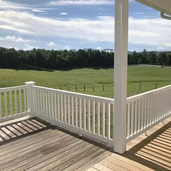 Pvc Privacy Deck Railing
