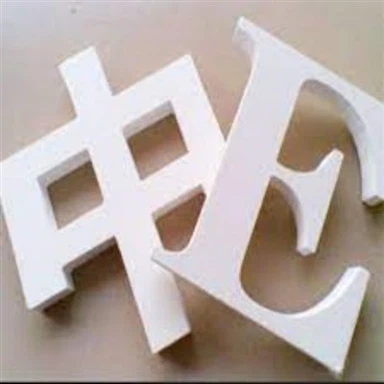 Lettres en vinyle pour tableau blanc