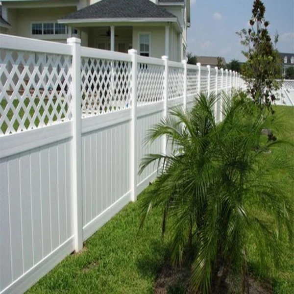 6'x6' White Enclosed Fence 1530 Series